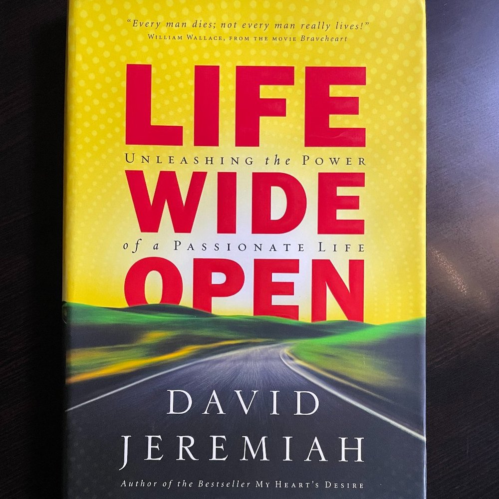 Life Wide Open Text Book Dr David Jeremiah Brand New 1st Edition